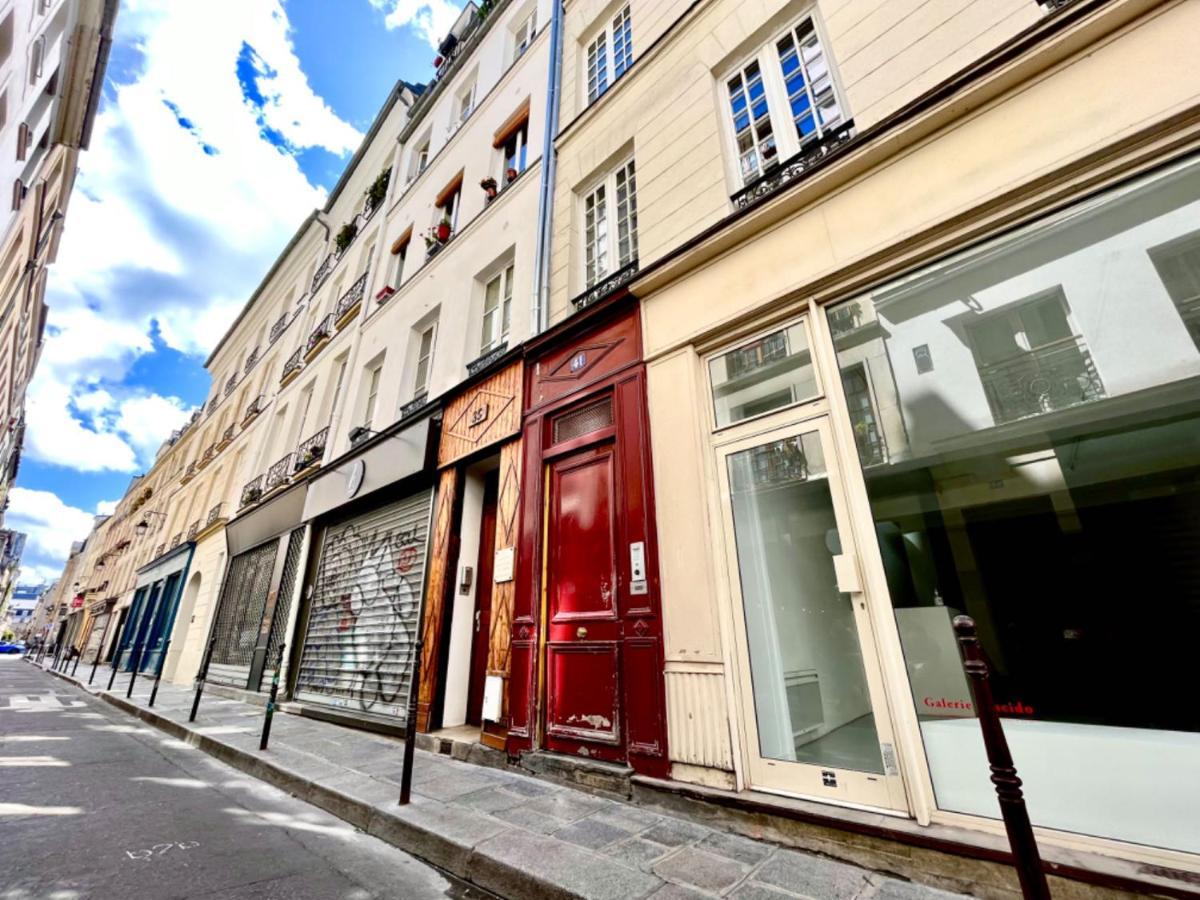 Apartmán Dream Dwell Paris-Chic Flat In The Heart Of Marais Near Pompidou Centre Exteriér fotografie